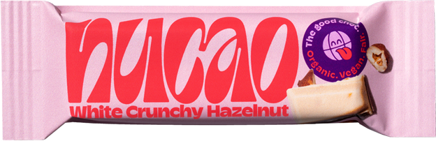 nucao Bio White Crunchy Hazelnut vegan