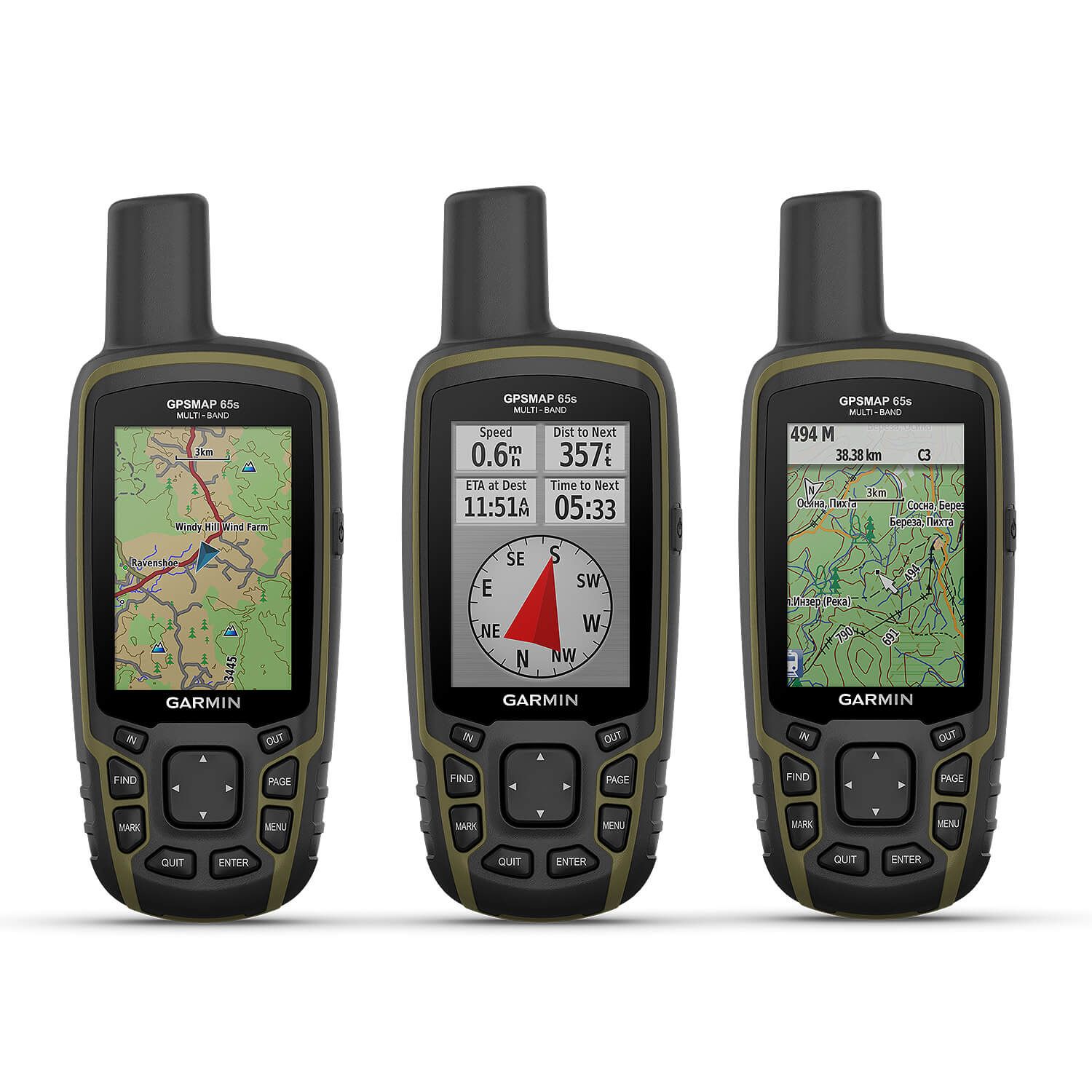 GPSMAP 65s Navigationsgerät