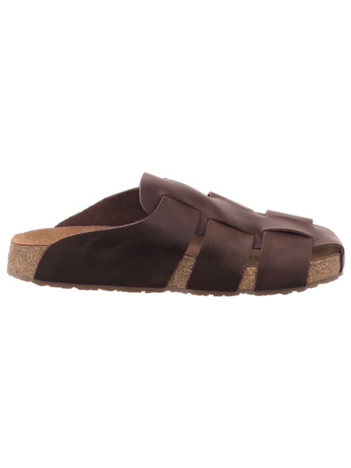 HAFLINGER Pantolette in braun günstig kaufen