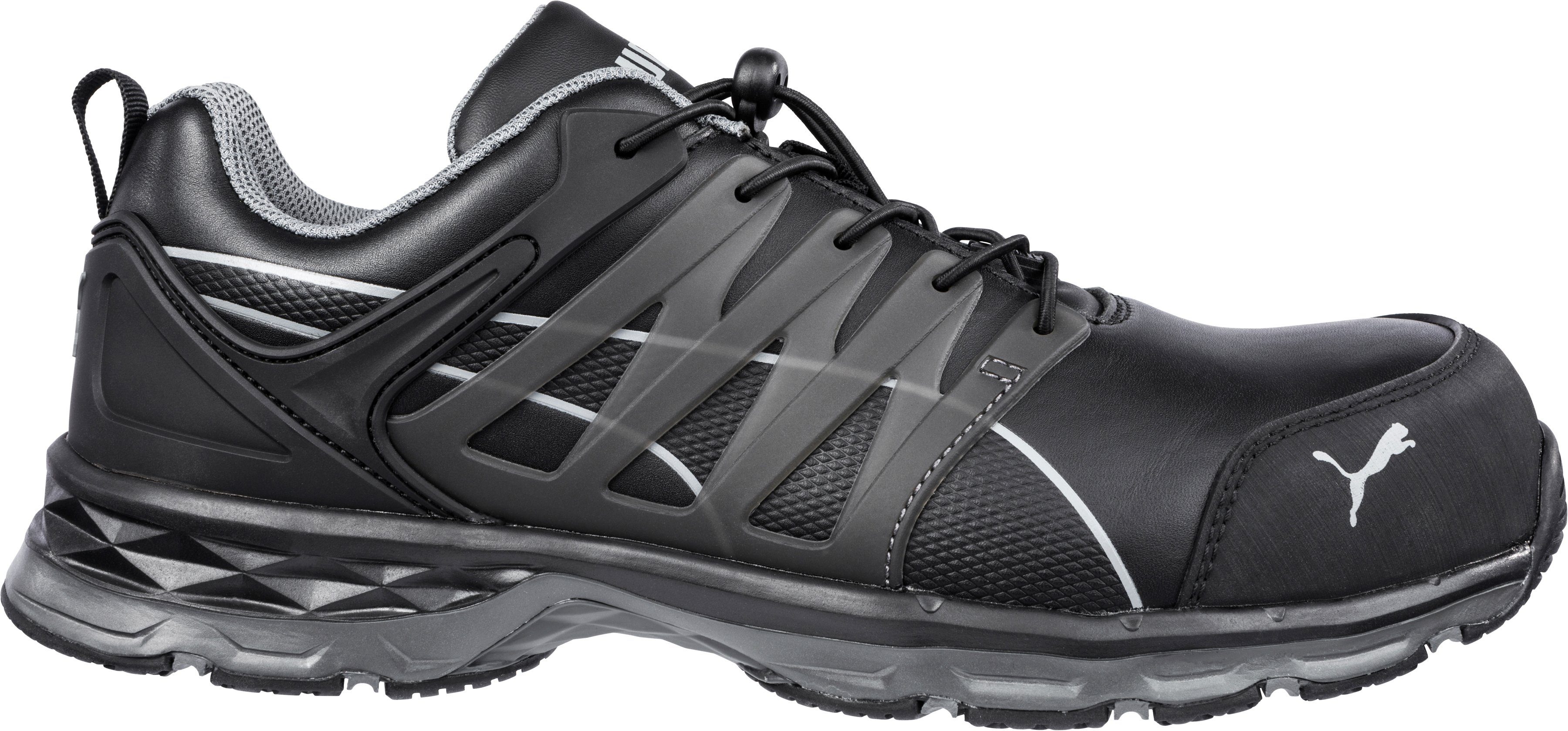 PUMA Safety VELOCITY 2.0 BLACK LOW S3 ESD HRO SRC Sicherheitsschuh S3