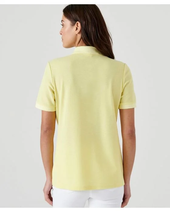 Polo maille piquée