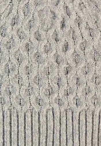 FRAAS Strickmütze mit 3D-Effekt in Wollmischung
