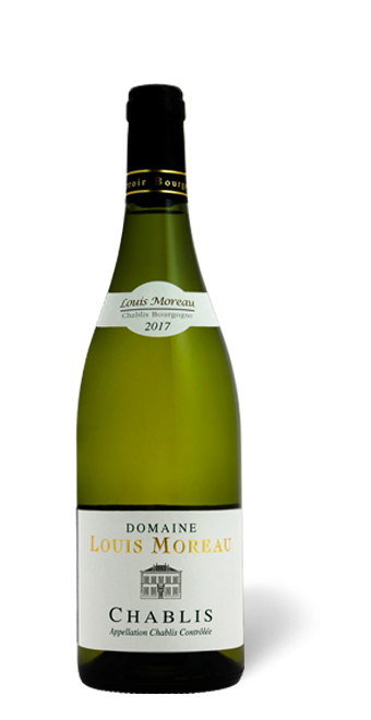 Bourgogne Domaine Louis Moreau  Chablis  2017  75 cl - Blanc