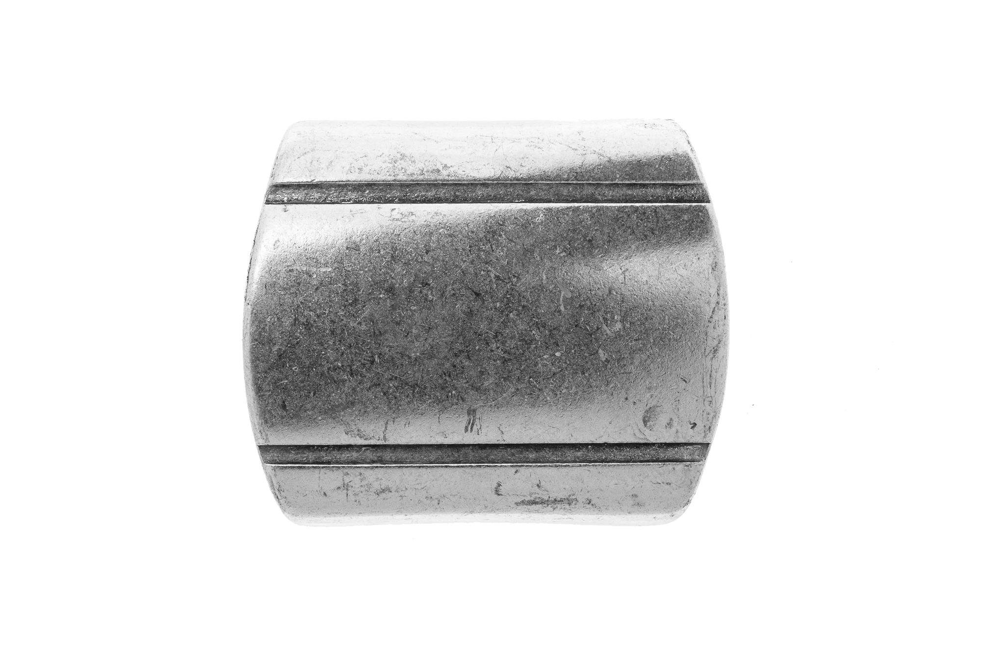 FREDERIC HERMANO Gürtelschnalle 40mm Zamak Silber - Buckle Argento - 326307510020