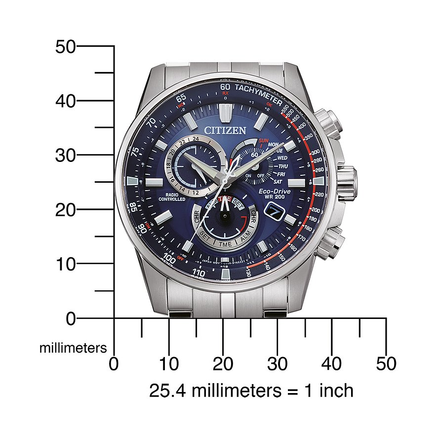 Citizen Chronograph Funkuhr Eco Drive