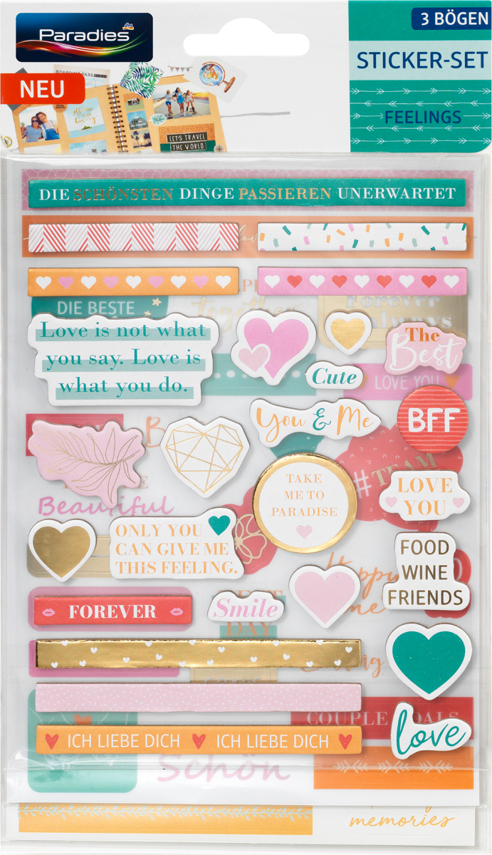 Stickerset Feelings, 1 St