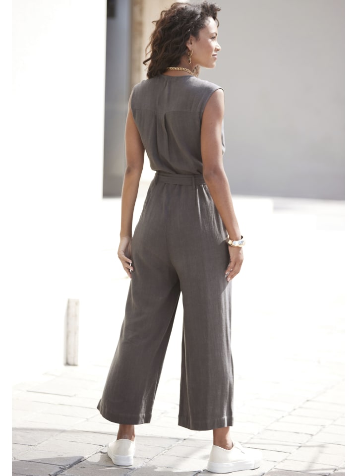 LASCANA Overall in khaki günstig kaufen