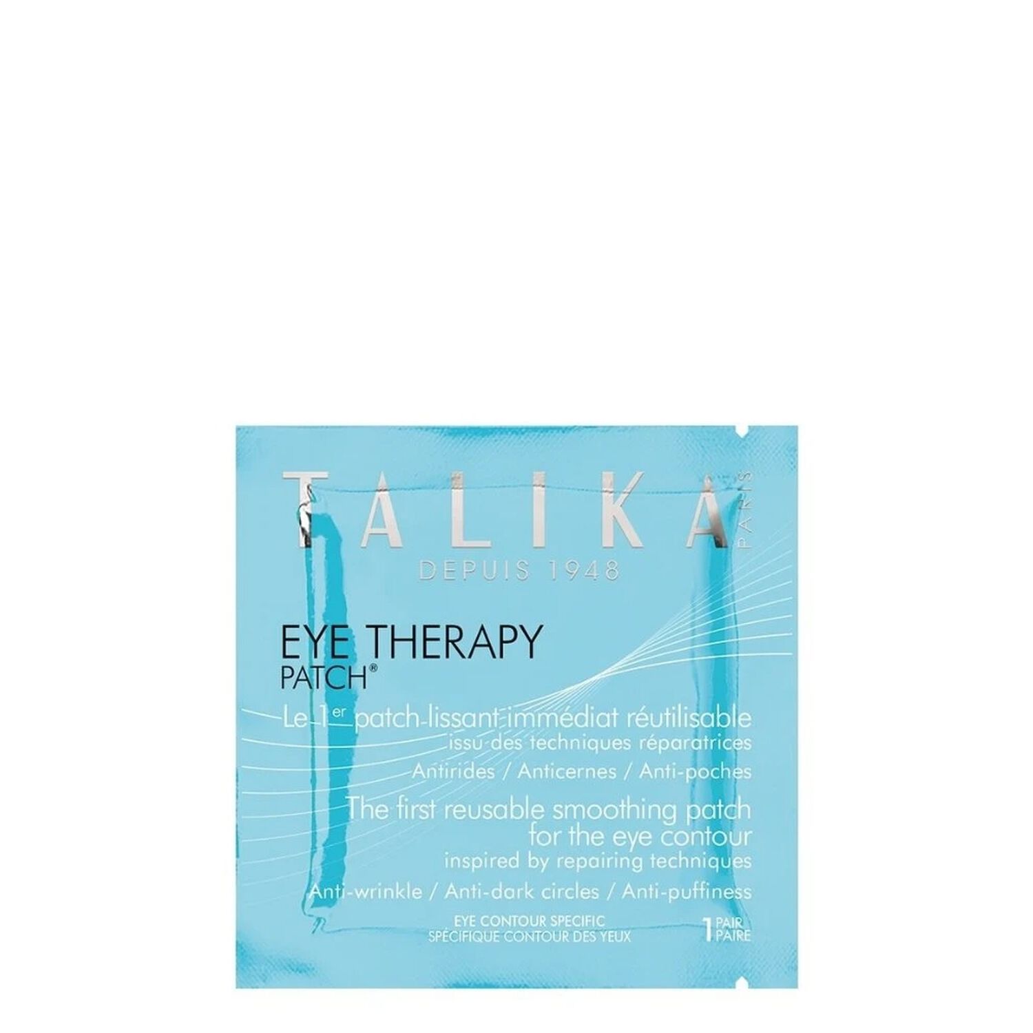 Talika Eye Therapy Patch Lissant Réutilisable