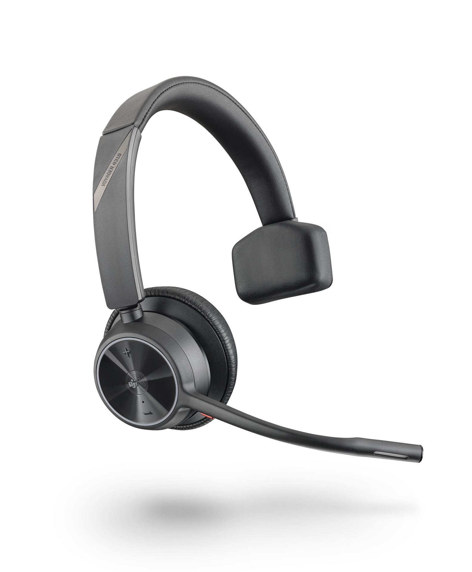 Plantronics Bluetooth Headset Voyager 4310 mit USB-A/C und Teams-Kompatibilität Wireless-Headset (Noise-Cancelling, A2DP Bluetooth)