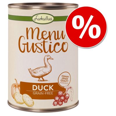 6 x 400 g Lukullus Menu Gustico zum Probierpreis!
