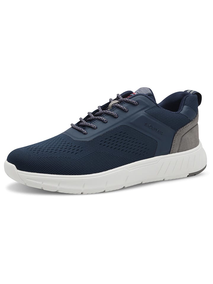 s.Oliver Sneakers in Dunkelblau/ Grau günstig kaufen