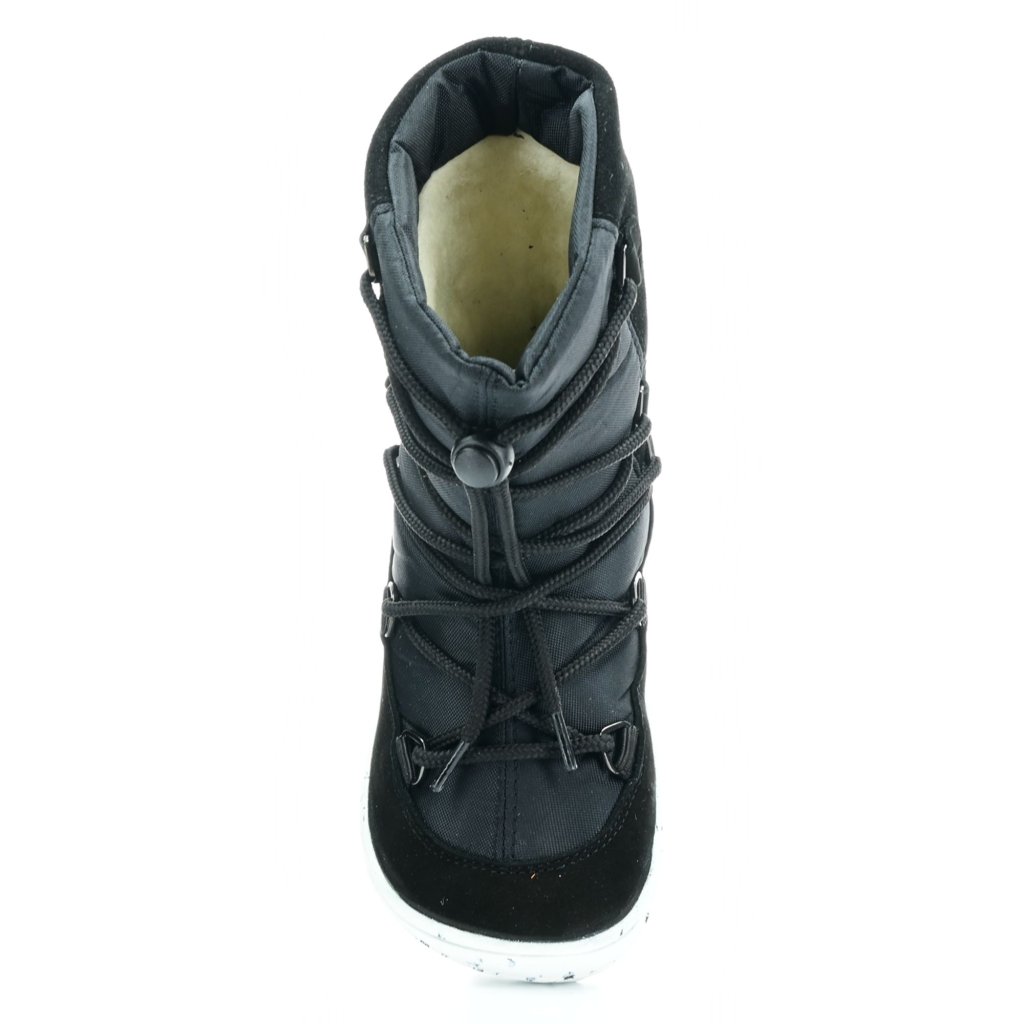 Be Lenka Snowfox Kids 2.0 Schwarz Winterbarfußschuhe