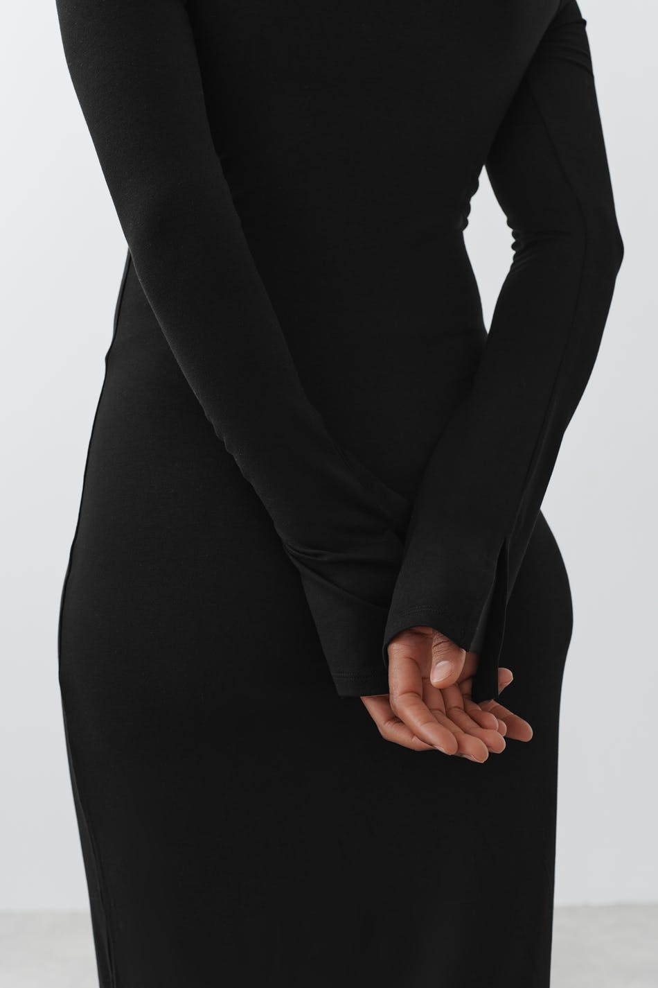 Soft touch jersey maxi dress