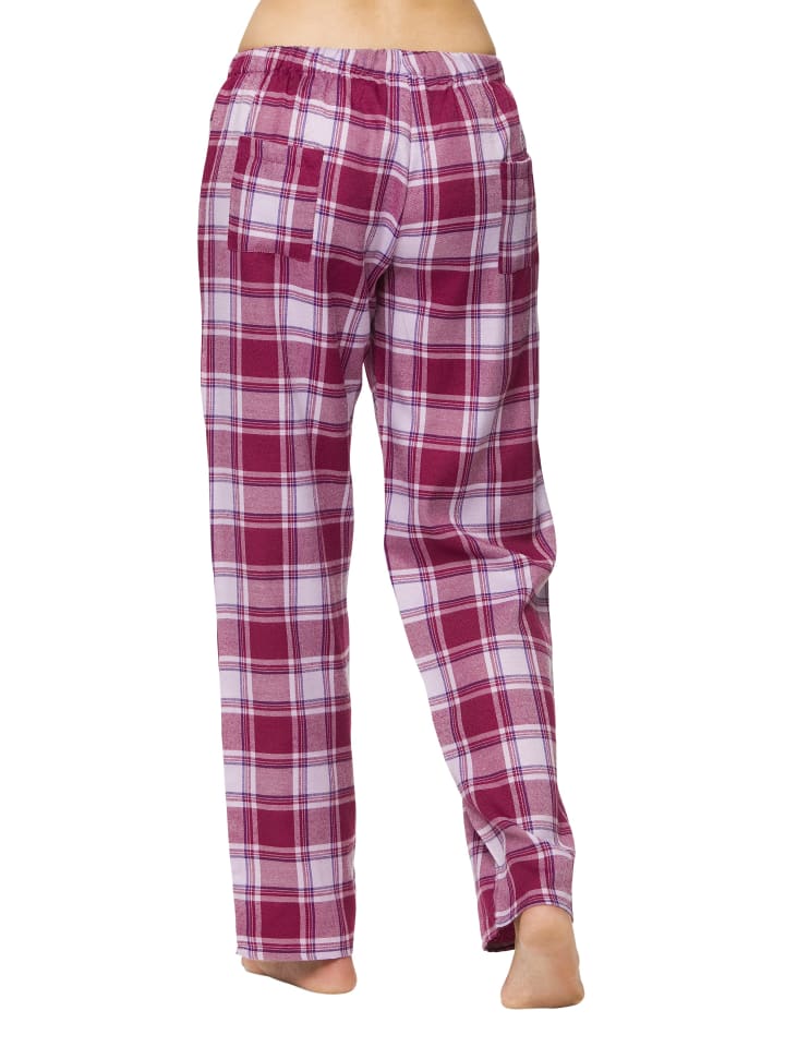 Moonline Flanellhose in beere günstig kaufen