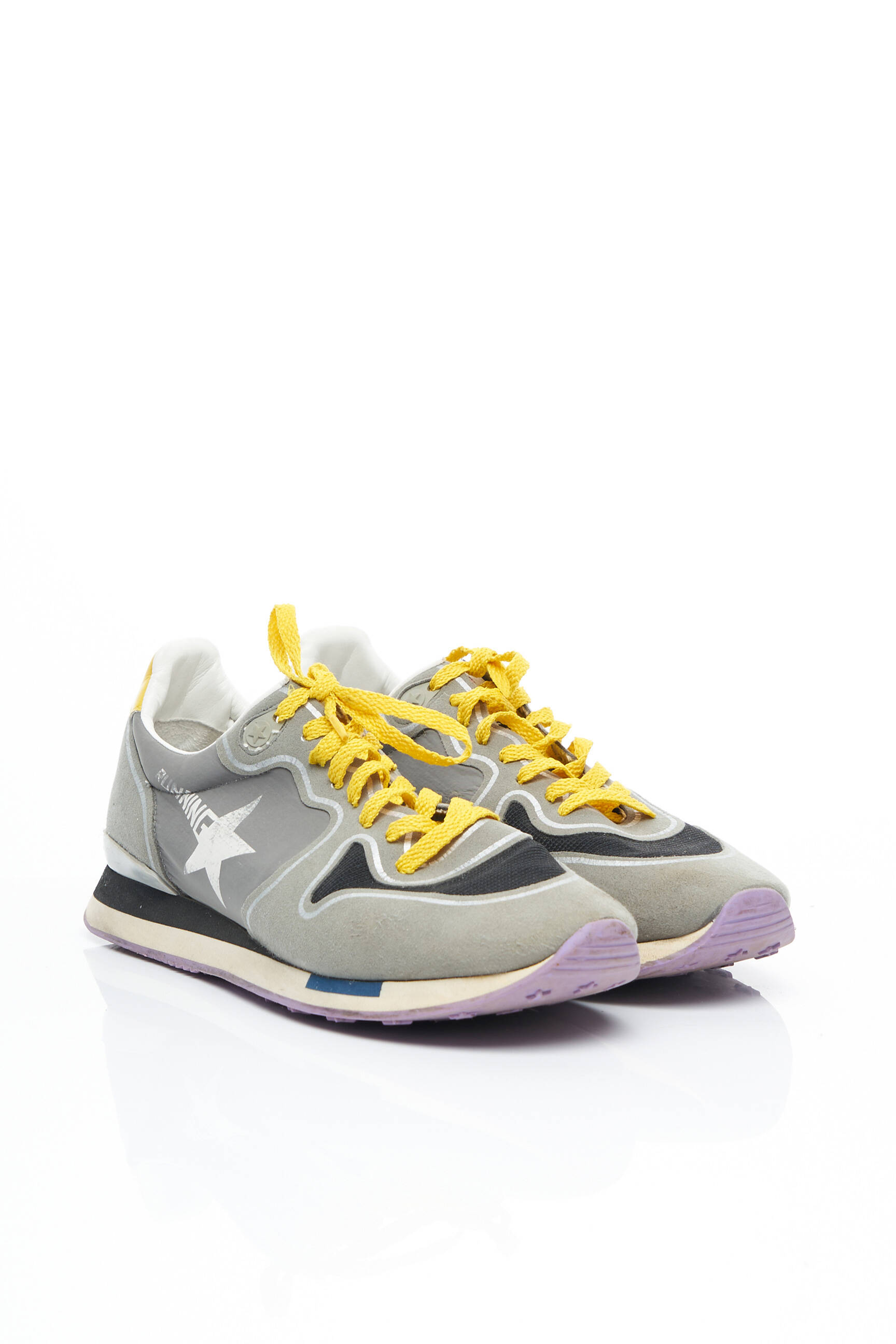 Golden Goose Deluxe Brand Baskets Femme couleur gris