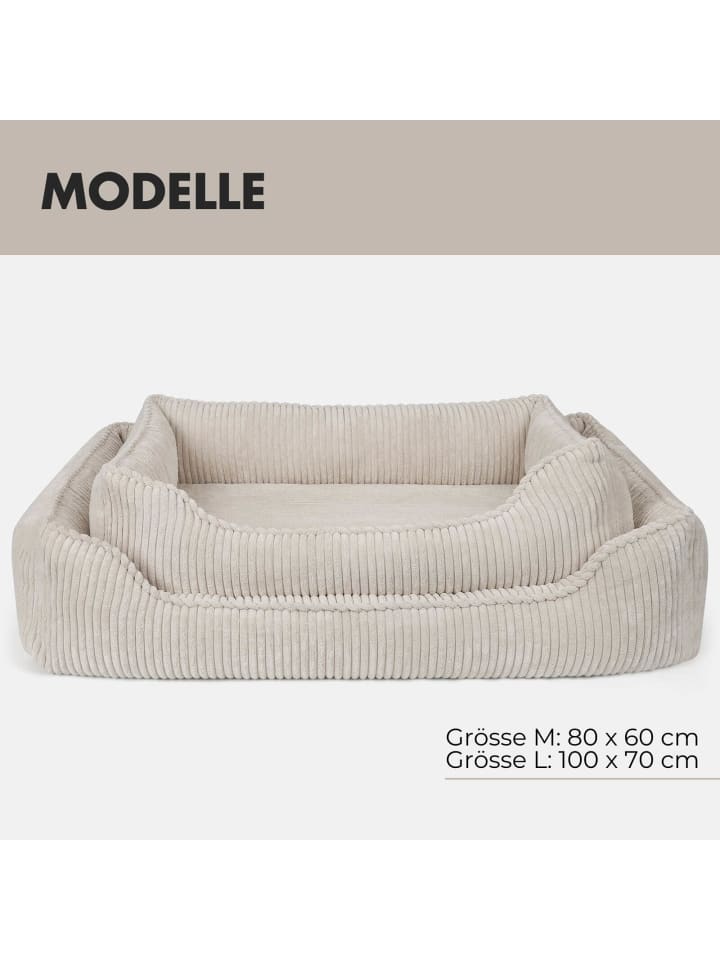 PAW WOW Hundebett ANTON Cord Beige günstig kaufen