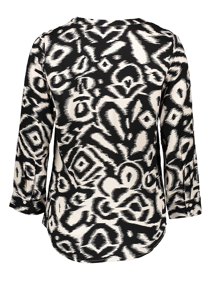 Vero Moda Bluse in Schwarz/ Creme günstig kaufen