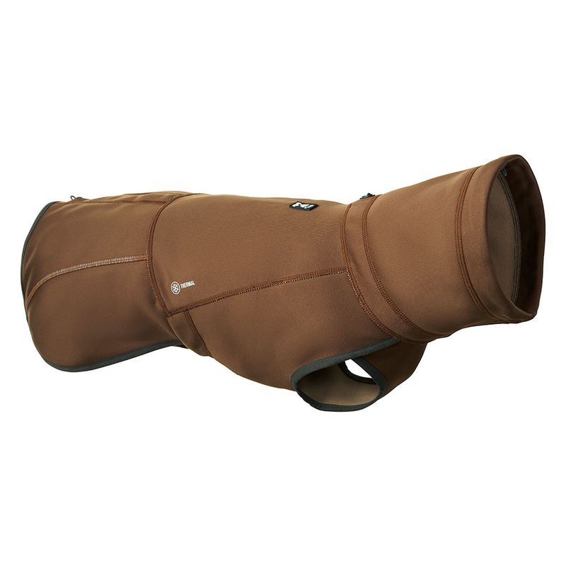 Hurtta Bare Softshell-Hundejacke Chocolate