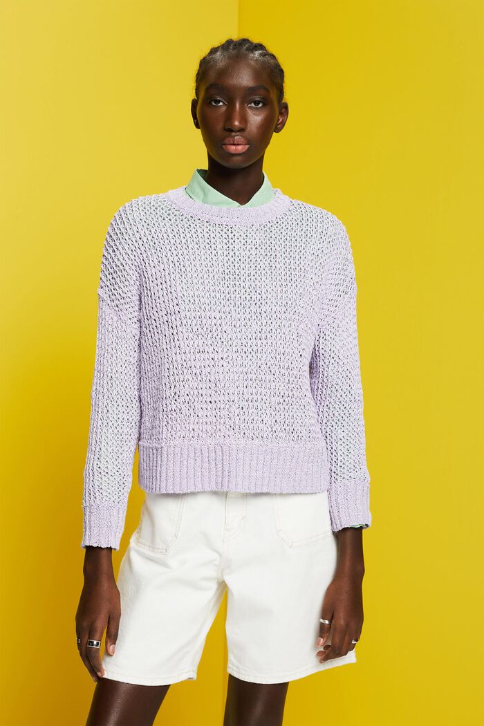 Pullover aus Bändchengarn