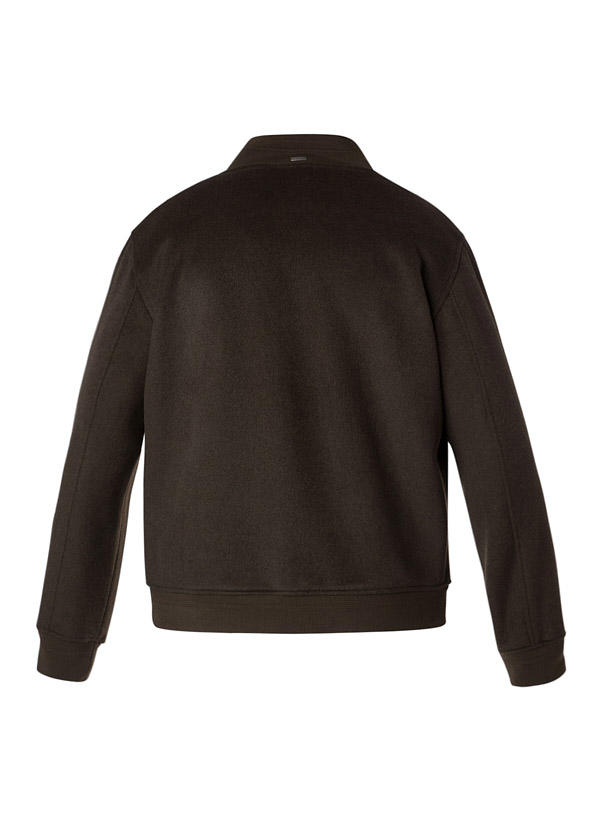 HACKETT, Blouson, Wolltuch-Mix ungefüttert, dunkelgrün