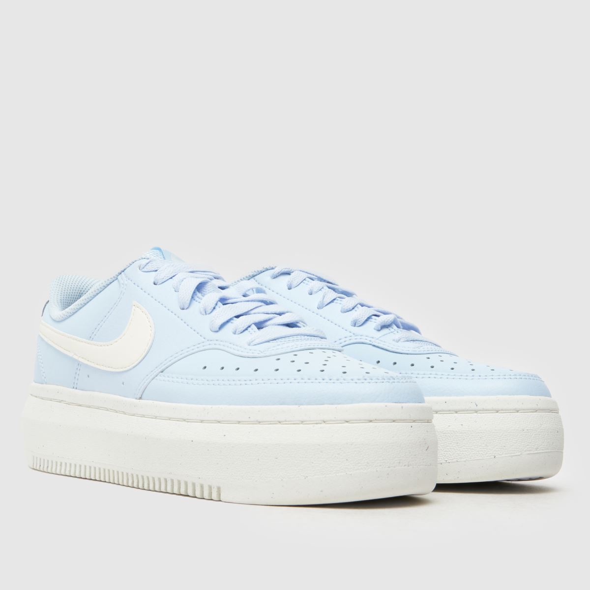 Nike Court Vision Alta – Ljusblå träningsskor