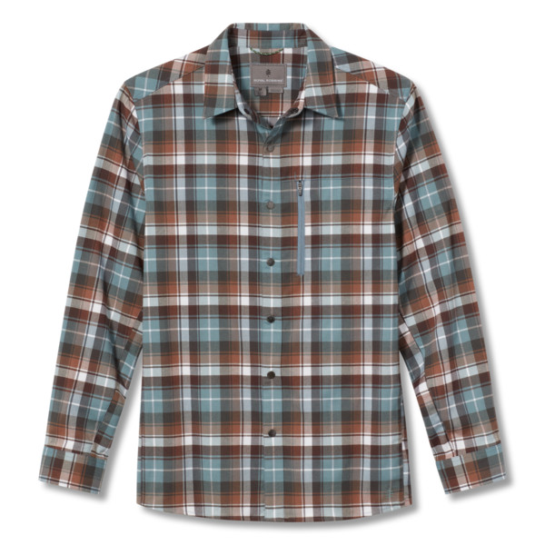 THERMOTECH REN PLAID L/S Herren - Outdoor Hemd