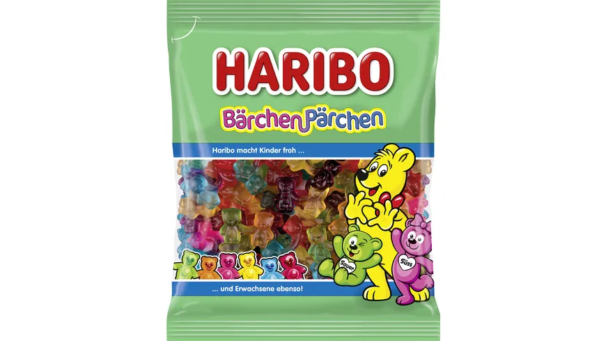 Haribo Fruchtgummi Bärchen Pärchen 160 g