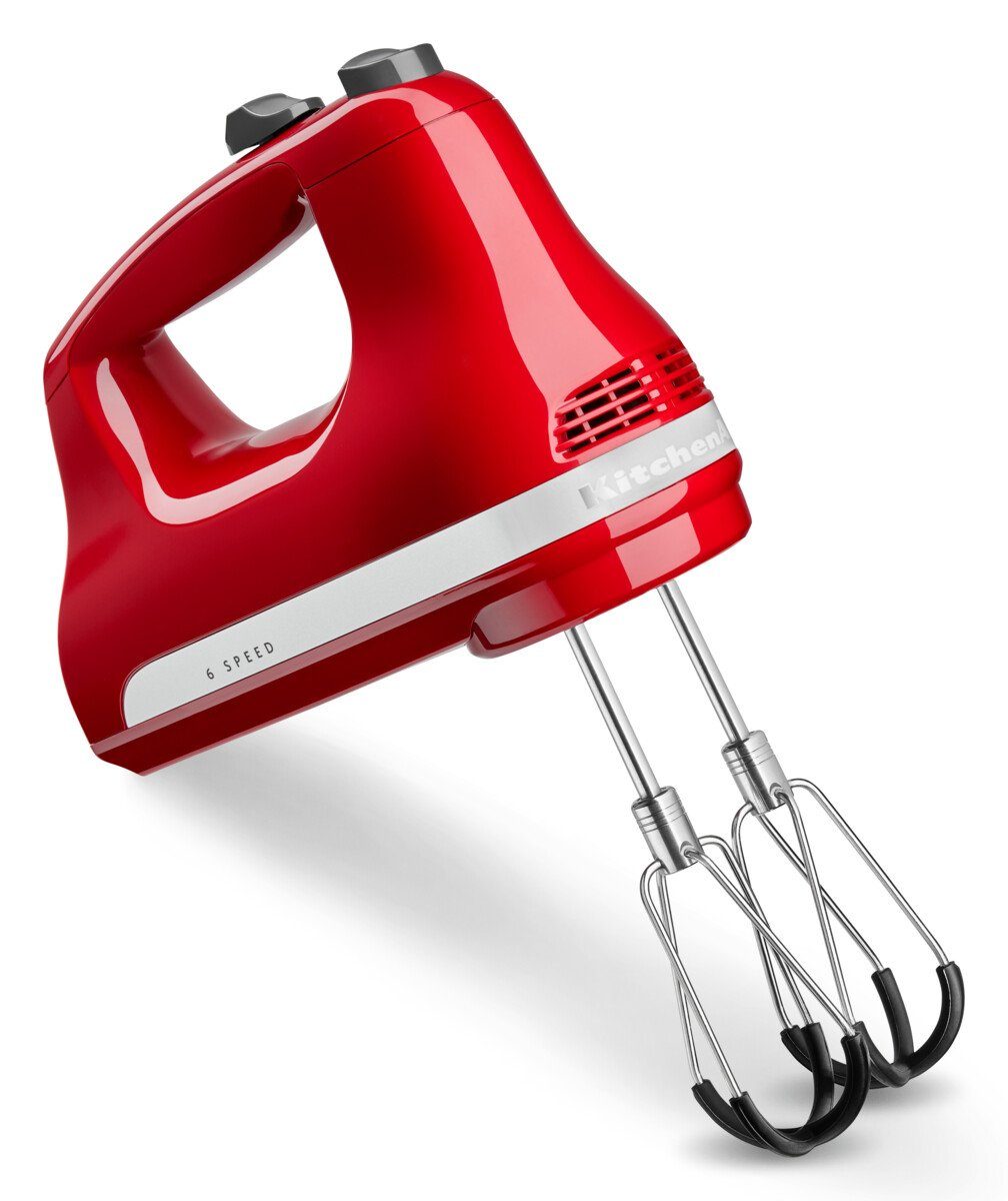 KitchenAid Handmixer KitchenAid Handrührer mit 6 Geschwindigkeitsstufen und Flexi-Rührern