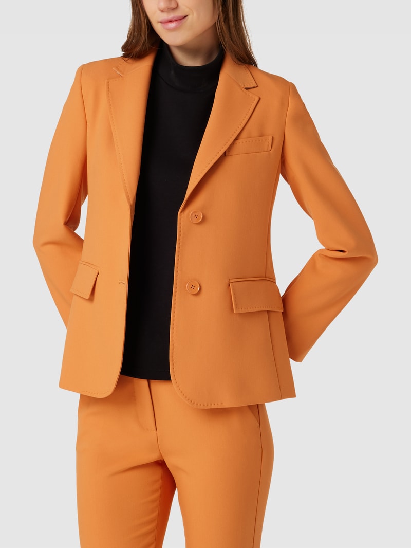 Blazer mit Reverskragen Modell 'UVA' in orange