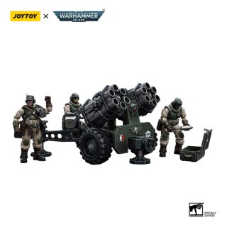 Warhammer 40k Actionfigur: Astra Militarum - Ordnance Team with Malleus Rocket Launcher