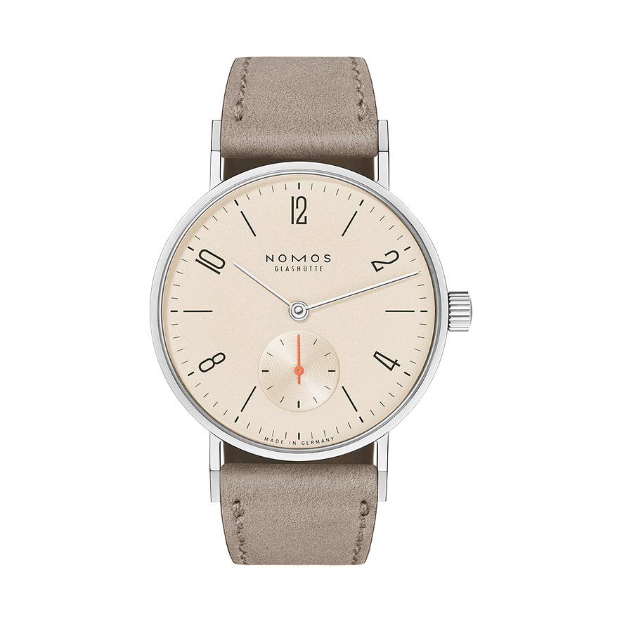 Nomos Glashütte Damenuhr Tangente 33 champagner