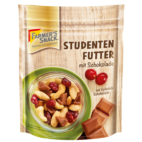STUDENTENFUTTER MIT SCHOKOLADE - Outdoor Essen