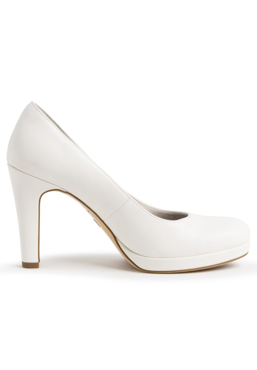 TAMARIS Sling-Pumps weiss