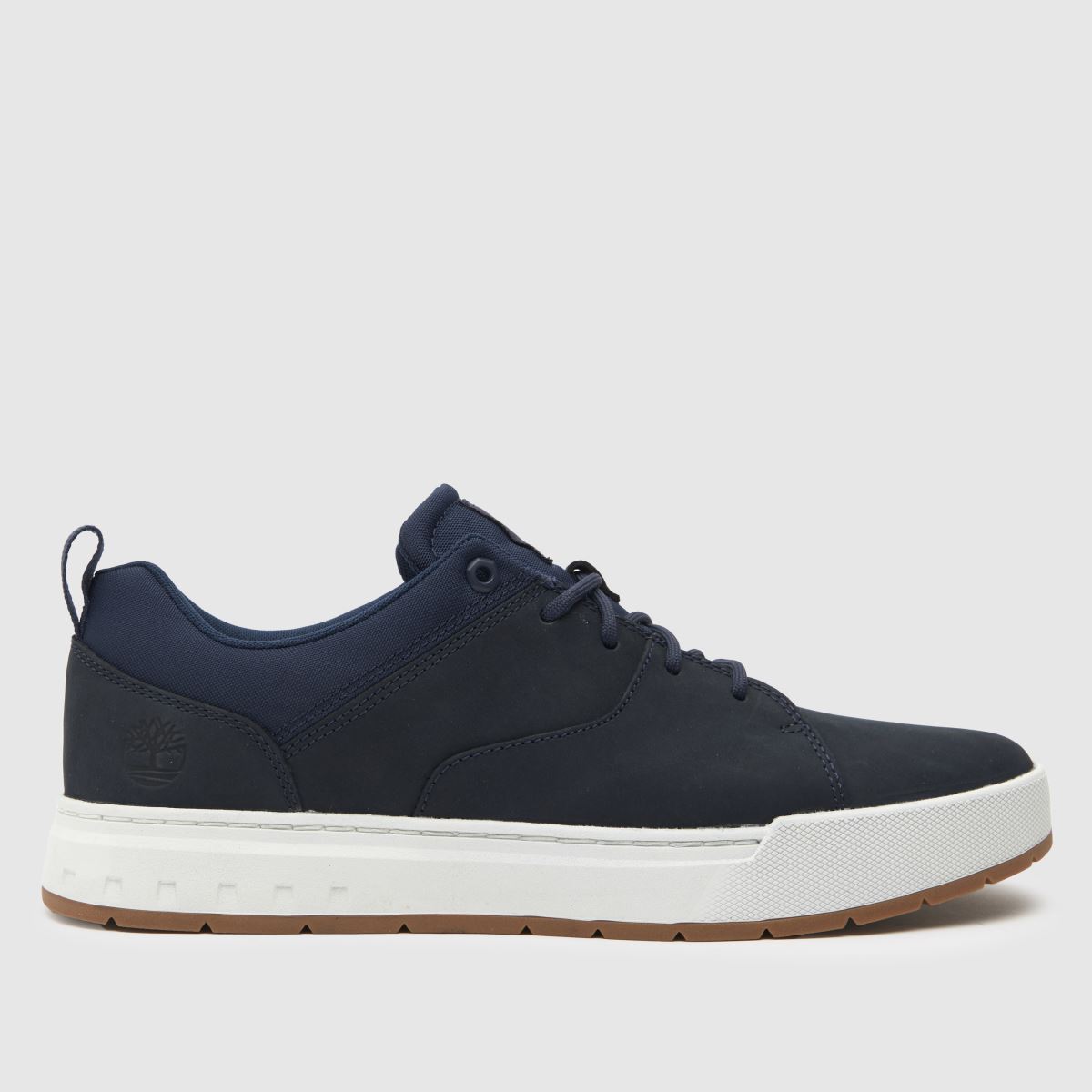 Timberland – Marinblå sneakers i lönnskog