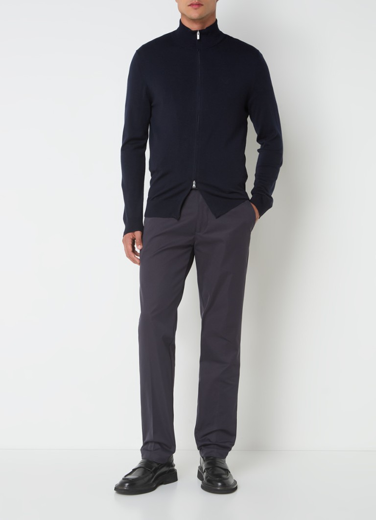 Pantaloni chino Boggi Milano B Tech Slim Fit cu buzunare laterale