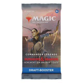 Magic the Gathering Commander Legends: Battle for Baldur's Gate Draft-Booster Display (24) (DE)