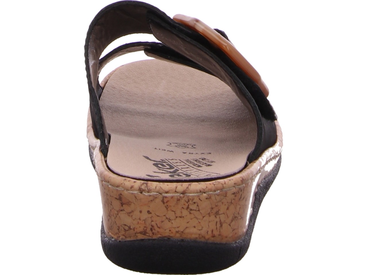 RIEKER Klassische Sandalen schwarz FSK Damen Sandalen