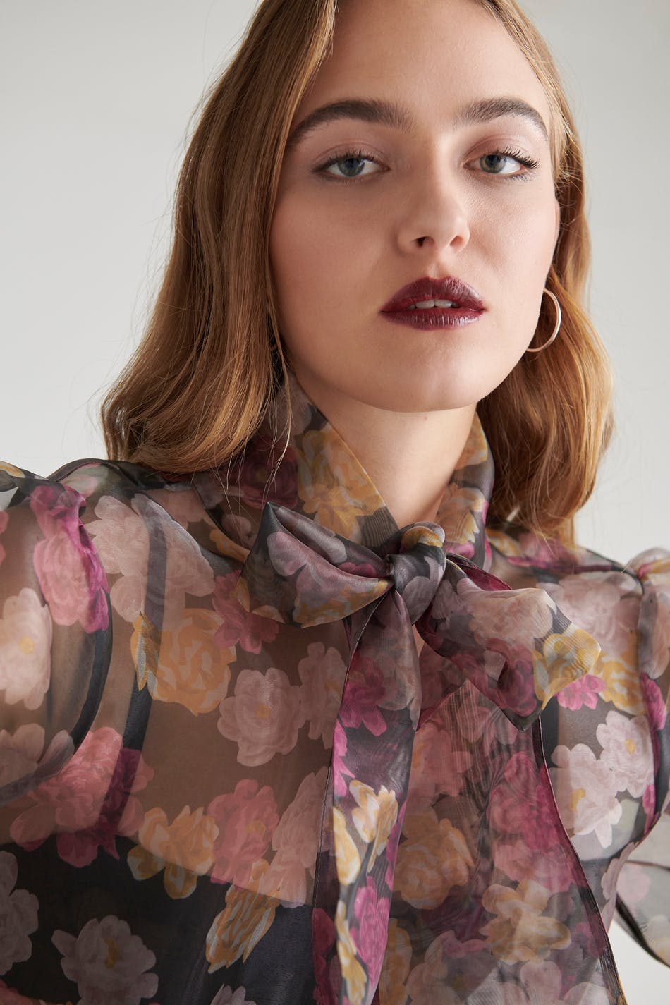 Suzy organza blouse