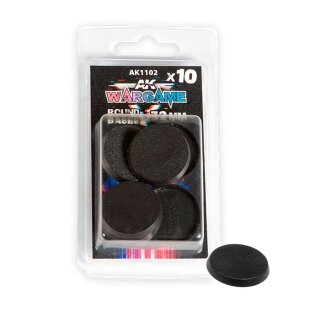 Wargame Bases - Round 32mm (10)