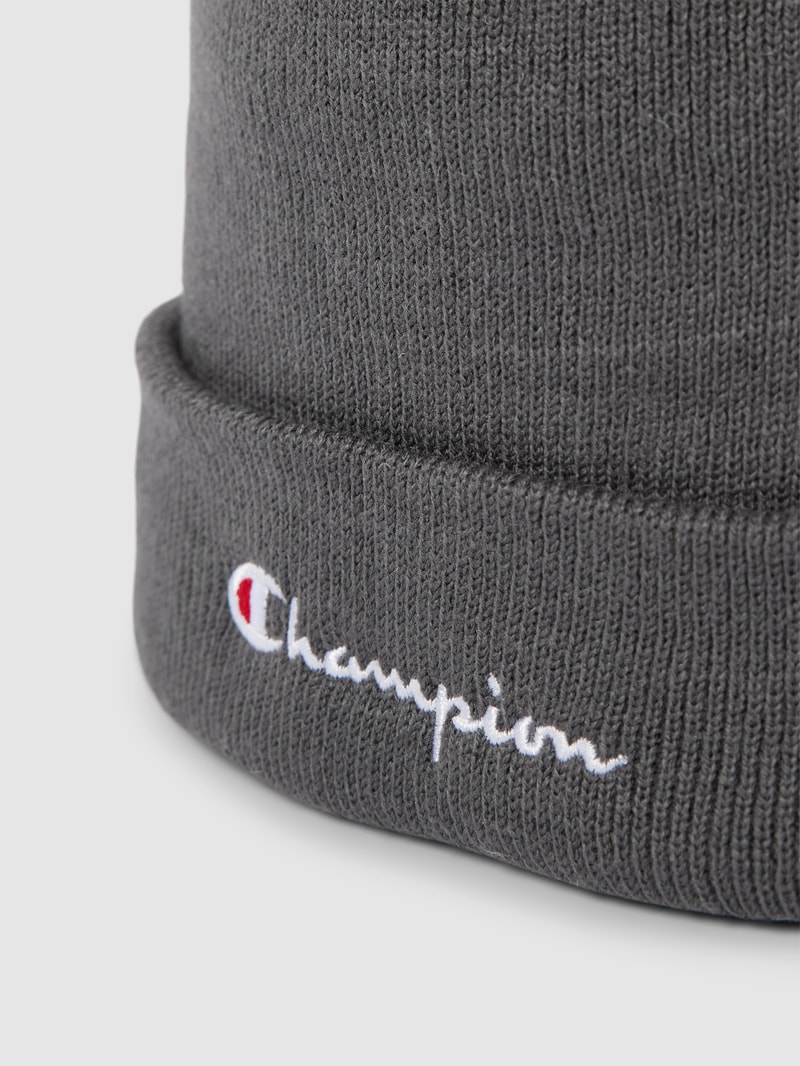 Mütze mit Label-Stitching in graphit