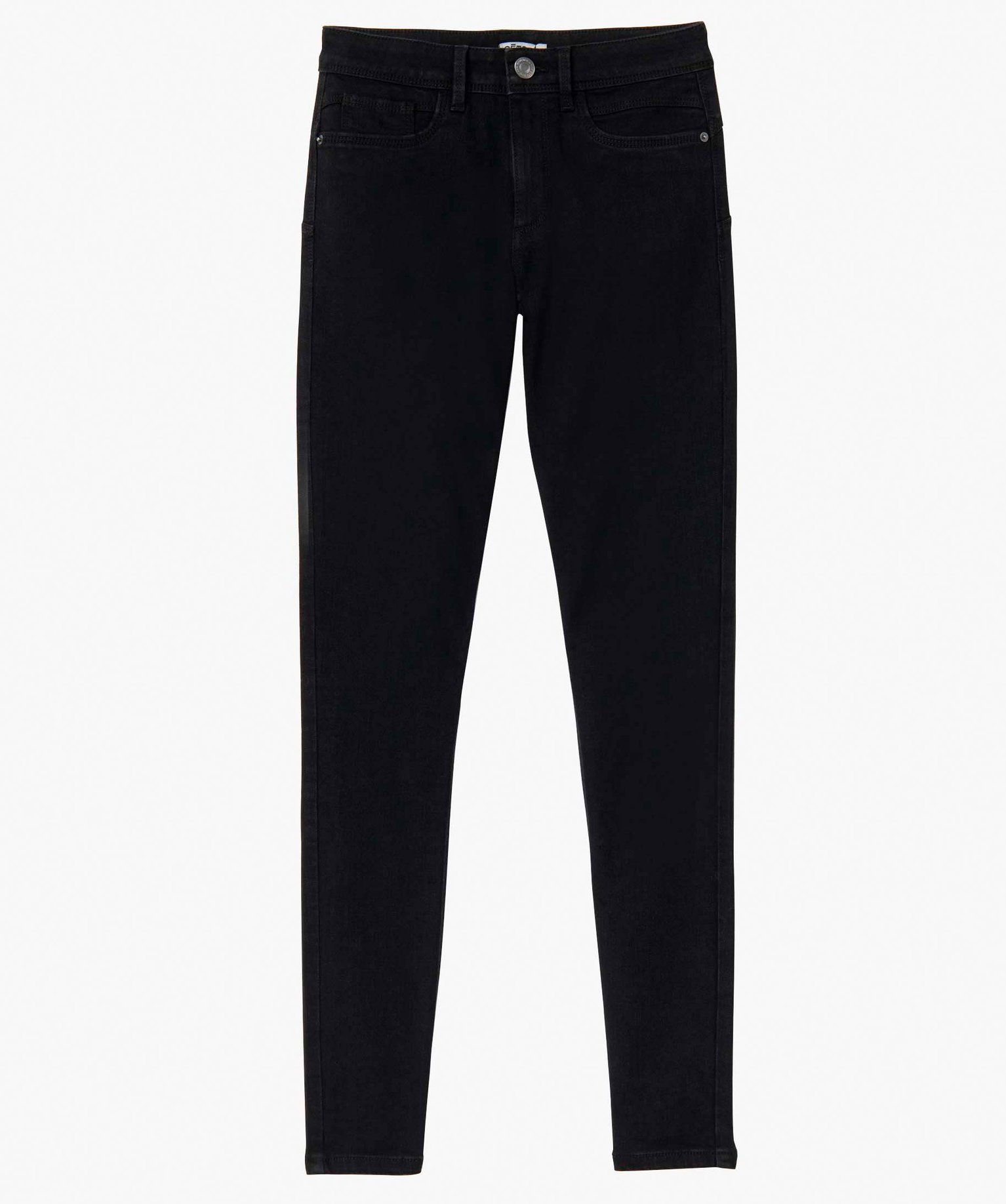 Jegging femme taille haute noir | GEMO