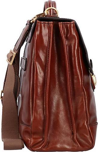 The Bridge Vespucci Aktentasche Leder 40 cm Laptopfach