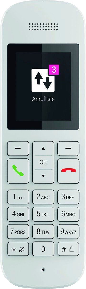 Telekom Speedphone 12 DECT-Telefon (Mobilteile: 1, LAN (Ethernet), mit HD Voice, Multifunktionstaste 5 cm Farbdisplay)
