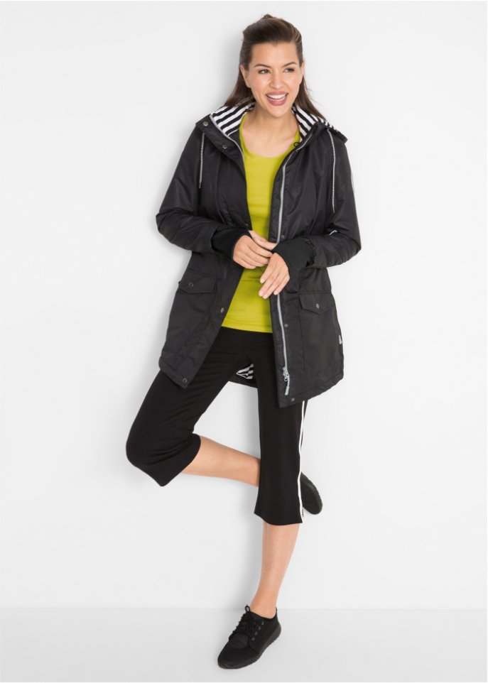 Sport-Longshirt mit Baumwolle (2er Pack)