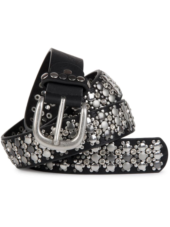 styleBREAKER Gürtel in Schwarz günstig kaufen