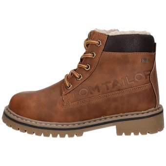 Tom Tailor Schnür Boots in braun