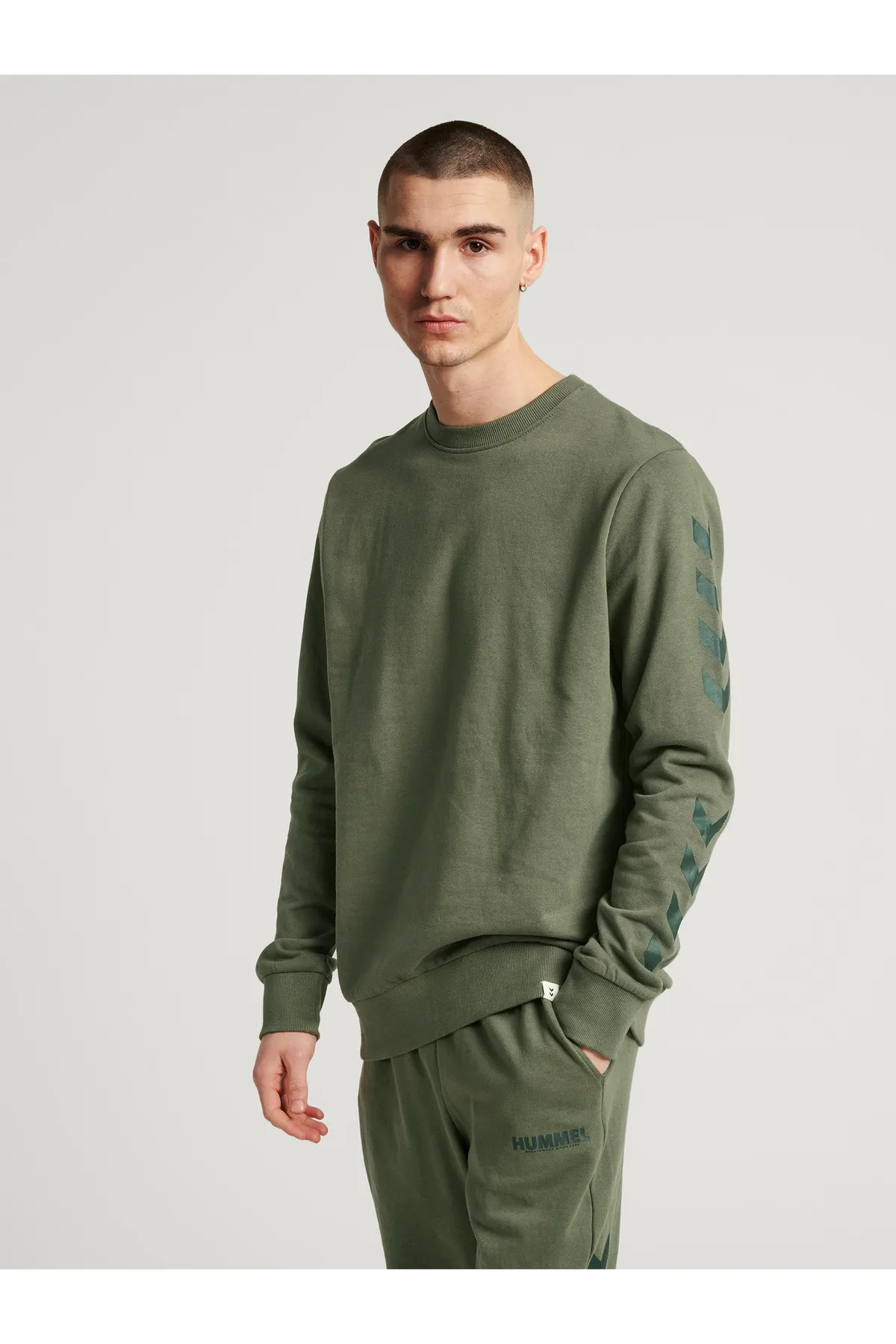 hummel  Sweatshirt - Grün - Regular Fit