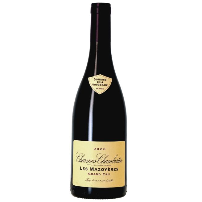 Domaine de la Vougeraie, Les Mazoyères, Grand Cru, 2020