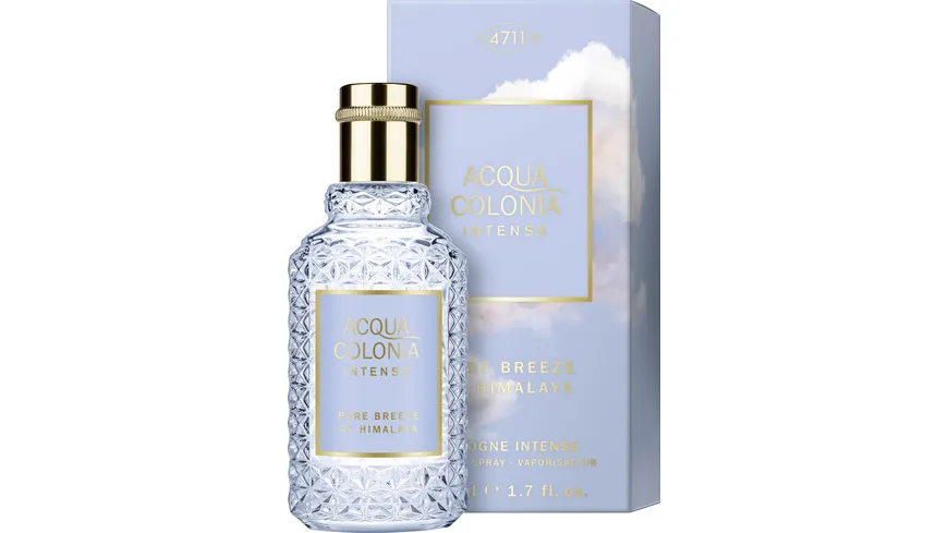 4711 ACQUA COLONIA Intense Pure Breeze of Himalaya Eau de Cologne 50 ml