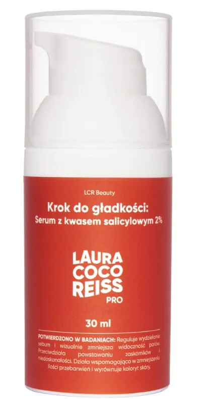 Laura Coco Reiss „Step To Smoothness“ serumas su 2 % salicilo rūgštimi